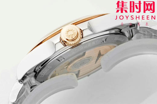 浪琴新款 AF康卡斯悦动系列34mm 间金款 女士腕表 商品图6