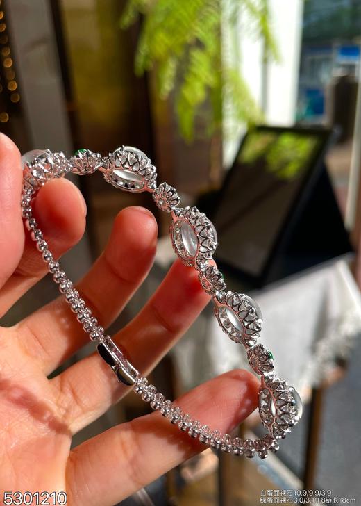 玻璃种蛋面手链  78999【5301210】 商品图7