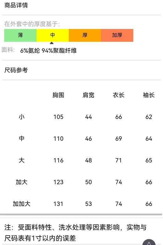 佐丹奴男装商场同款绒里衬防风外套01074613 商品图7