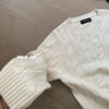 显白克莱因蓝宽松上衣！2025秋冬新款韩系超好看麻花毛衣针织衫女！ 商品缩略图1