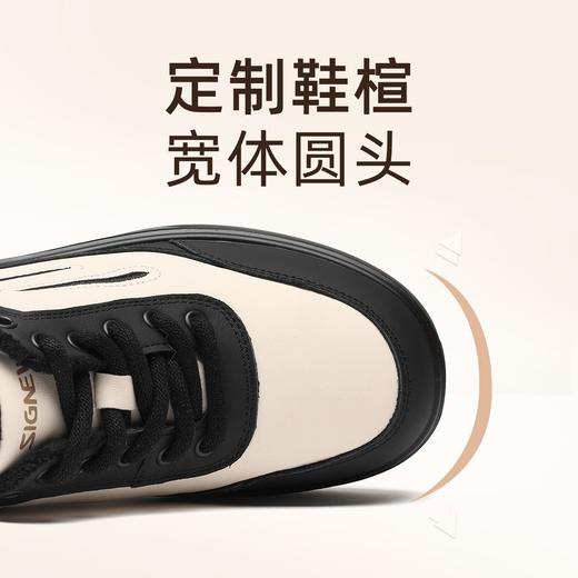 信诺妈妈鞋加绒保暖厚底高帮棉鞋2025冬季新款软底舒适休闲鞋女鞋5M653-12TD 商品图5