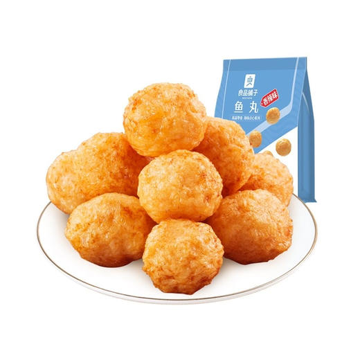 良品铺子鱼丸香辣味100克 商品图0