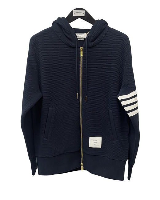 中性款纯棉水波纹连帽外套la022 商品图0