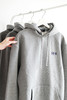 巨厚巨厚的元祖灰，胸口三小只。小标刺绣加绒复古连帽衫C110166 商品缩略图4