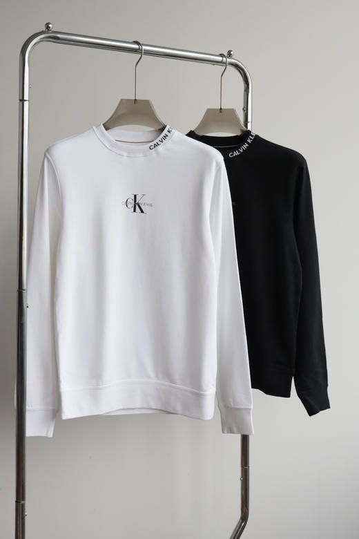 领口提花 西K元单 全棉毛圈圆领卫衣WY934 商品图6