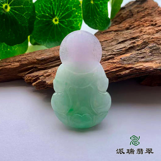 派瑞翡翠 翡翠观音 糯种 浅绿 商品图1