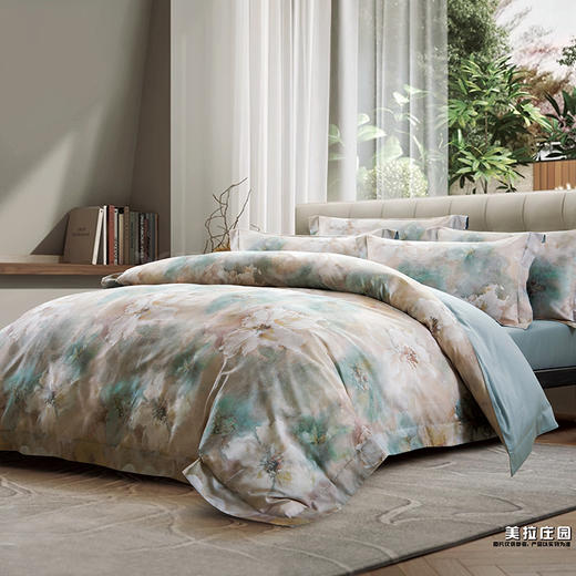 鑫缘 艾棉超柔印花四件套  DMJ8418-20 商品图1