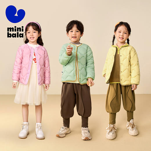 【爆品主推】【亲子三防】迷你巴拉羽绒服冬季新款轻暖三防双面穿儿童外套 商品图1