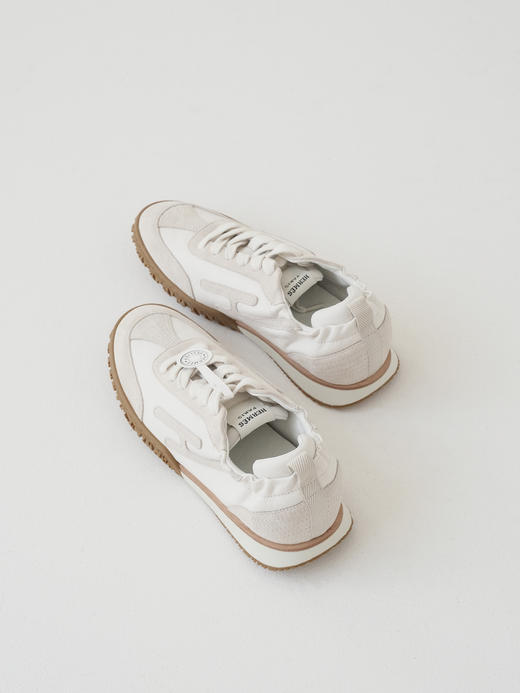 XX42-37码 HERMES爱马仕Jet皮革圆头系带德训鞋低帮生活休闲鞋女款（KS*MM） 商品图5