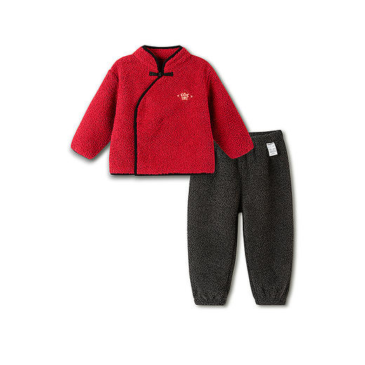 【balaOne】巴拉巴拉儿童家居服套装男女童2025新款春装国风睡衣 商品图4