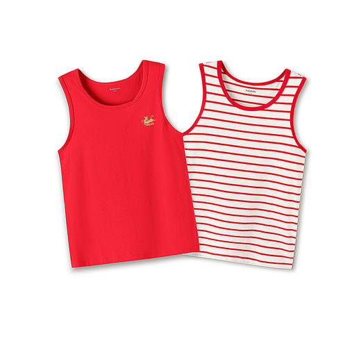 【balaOne】巴拉巴拉童装儿童内衣男童2025年新款春2件装打底背心 商品图4