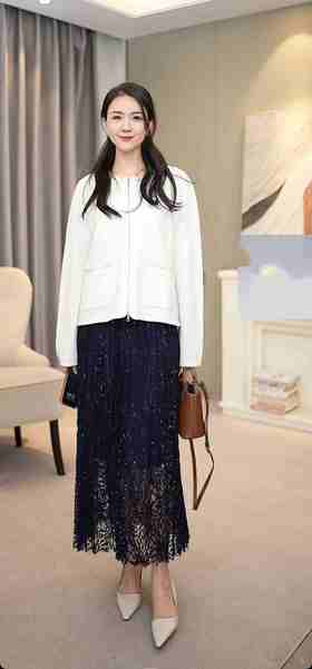 椰椰奶糖|法式温柔钉珠羊毛开衫