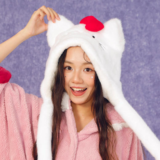 毛绒咪咪套帽帽子-纪念日百货门店同款166745854 商品图4