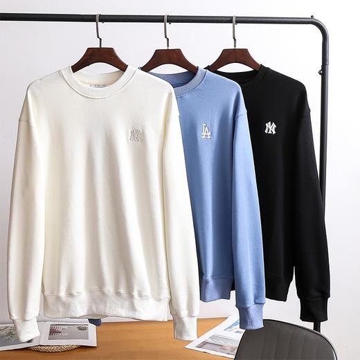 【双旦特惠：奥莱特卖场】MLB经典2025年秋冬小标圆领男女情侣同款卫衣MTB01 商品图2