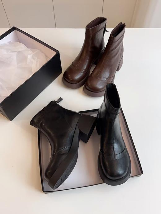 品牌订单100%进口羊皮裸靴通勤休闲百搭 商品图11