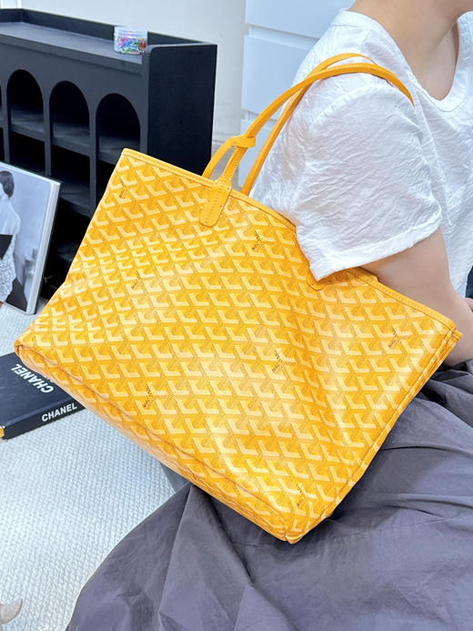 Goyard 双层 黄色 老花 小号 子母包 商品图2