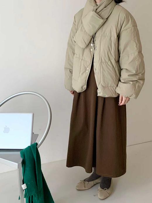 YW圆领围脖甜美简约百搭羽绒服外套(LH)(LD)-纪念日百货167895467 商品图2
