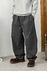 徐太浪【褶皱感 深灰色】大码休闲裤男秋冬宽松直筒阔腿裤子长裤 商品缩略图4