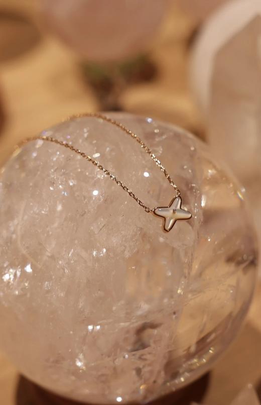 尚mei巴li  无logo 品质一如既往 项链 保色长久 18K玫瑰金色项链 商品图3