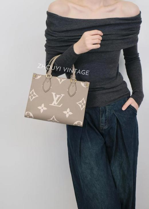 M45779-驴家ONTHEGO 小号手袋 大象灰色（DG*MM） 商品图1