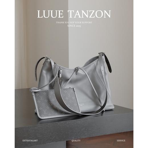 M12583-驴家 Carryall cargo手袋 灰色全皮 中号（DG*MM） 商品图0