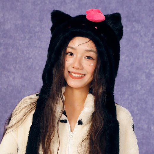 毛绒咪咪套帽帽子-纪念日百货门店同款166745854 商品图3