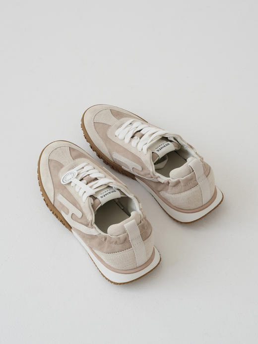 XX42-37码 HERMES爱马仕Jet皮革圆头系带德训鞋低帮生活休闲鞋女款（KS*MM） 商品图2