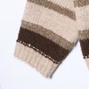 91335SDSA男士秋冬新款痞帅男装韩版简约撞色条纹圆领毛衣慵懒风针织衫 商品缩略图4