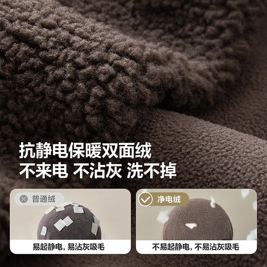 迷你巴拉巴拉男童儿童裤子2025冬季新品内里加绒抗静电工装风长裤 商品图3