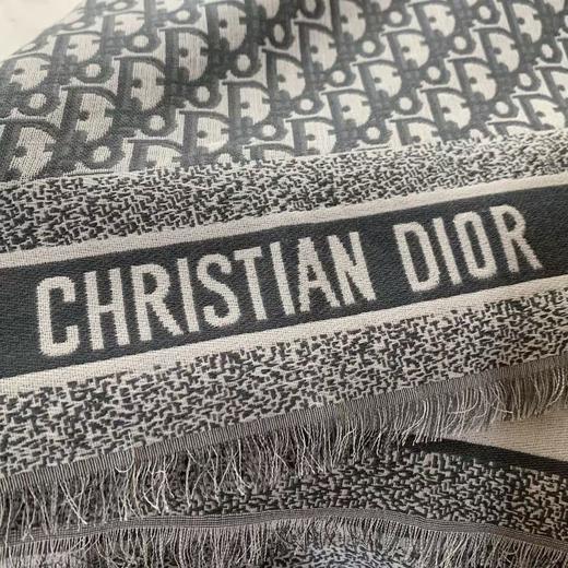 WJ29-迪奥 印花字母时尚优雅 羊毛 披肩（KISS*MM） 商品图4