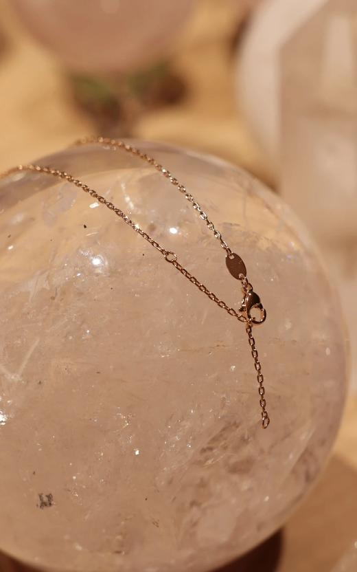 尚mei巴li  无logo 品质一如既往 项链 保色长久 18K玫瑰金色项链 商品图1