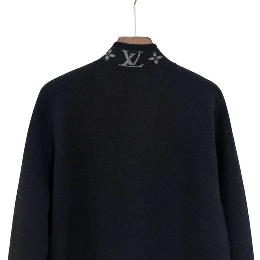 MENG·Baby Cashmere【大牌同款】100羊绒男款提花四平半高拉链开衫 商品图3