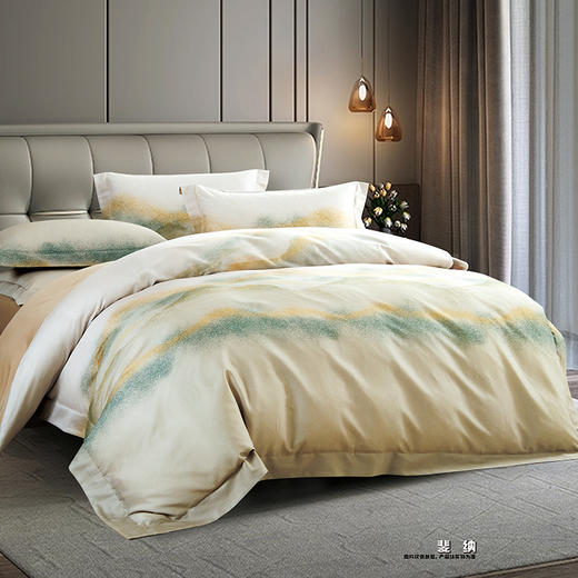 鑫缘 艾棉超柔印花四件套  DMJ8418-20 商品图4