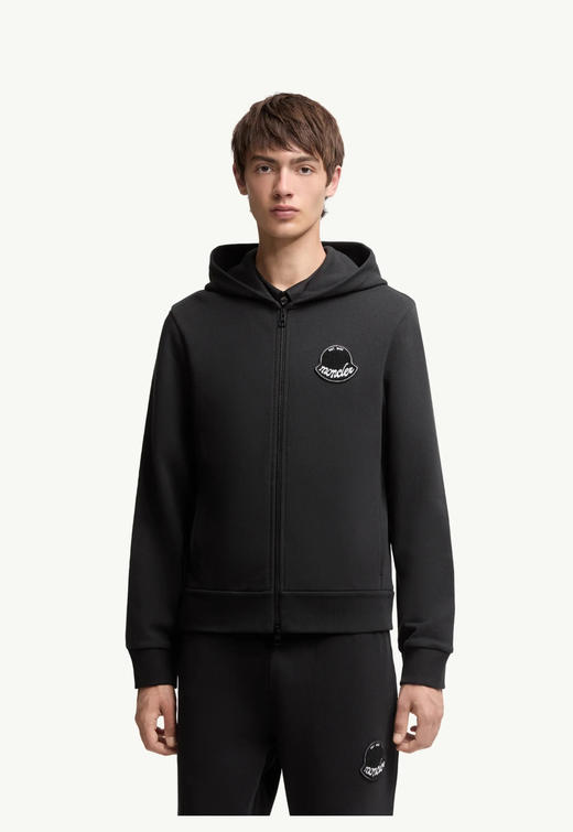 M0NC1ER 秋冬款 标识拉链连帽卫衣外套 WY933 商品图1