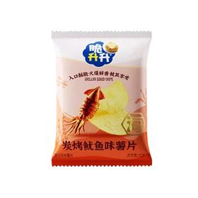 脆升升 炭烤鱿鱼味薯片 60g/包