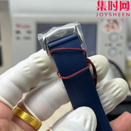 AF浪琴康卡斯计时系列 康卡斯悦动计时 男士腕表 胶带款 表径42mm 商品图8