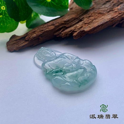 派瑞翡翠 翡翠观音 糯冰 飘花 商品图3