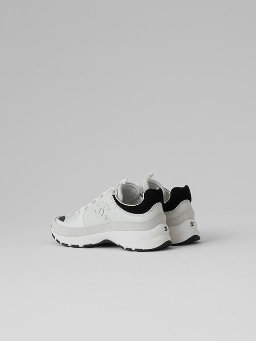 xx71-36码 38码 香奈儿 25A 小牛皮圆头系带低帮生活休闲鞋女款 (WG) 商品图7