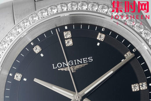 浪琴新款 AF康卡斯悦动41系列 钻圈款 男士腕表 商品图3