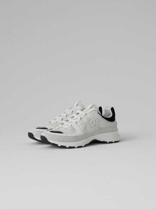 xx71-36码 38码 香奈儿 25A 小牛皮圆头系带低帮生活休闲鞋女款 (WG) 商品图6