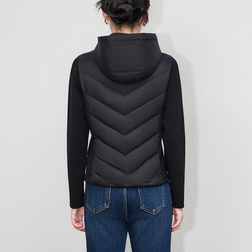 「高货wl」全新升级【铂金会员367/天猫499/差价132】(04306)洛诗琳修身显瘦90白鸭绒羽绒服2025冬季连帽拉链保暖外套 商品图3