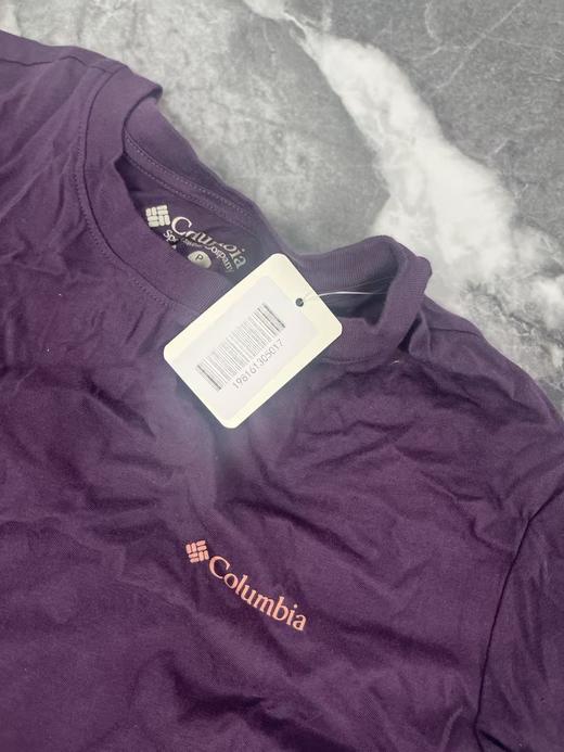 瑕疵Columbia/哥伦比亚 女士夏季后背图案印花透气休闲圆领短袖T恤 商品图3