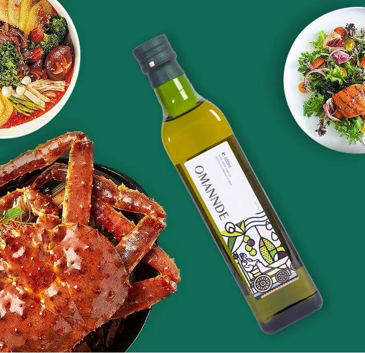 西班牙原装进口欧蔓蒂特级初榨橄榄油500ml