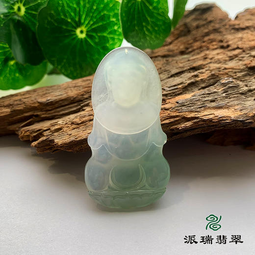 派瑞翡翠 翡翠观音 糯冰 蓝晴 商品图1