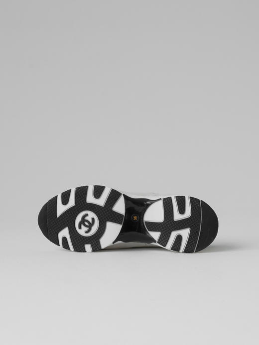 xx71-36码 38码 香奈儿 25A 小牛皮圆头系带低帮生活休闲鞋女款 (WG) 商品图8