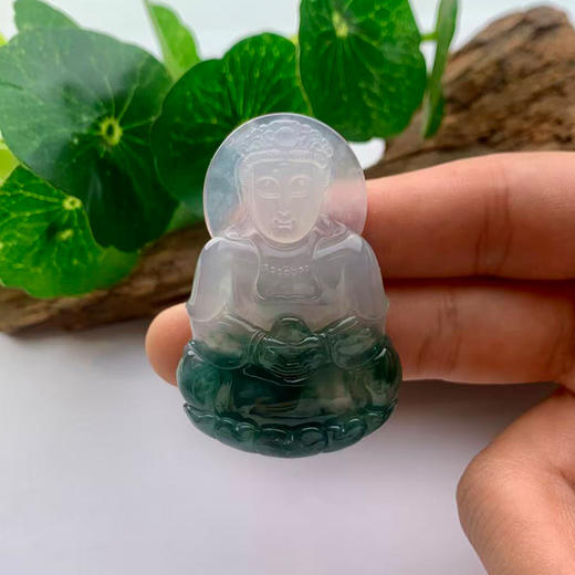派瑞翡翠 翡翠观音 糯冰 飘花 商品图2