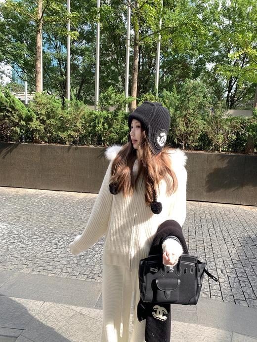 YT05-香奈儿 羊毛针织 雷锋帽（COCO） 商品图5