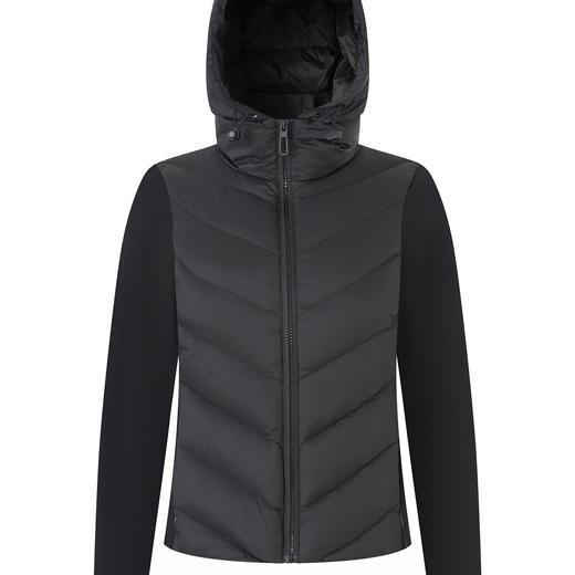 「高货wl」全新升级【铂金会员367/天猫499/差价132】(04306)洛诗琳修身显瘦90白鸭绒羽绒服2025冬季连帽拉链保暖外套 商品图4