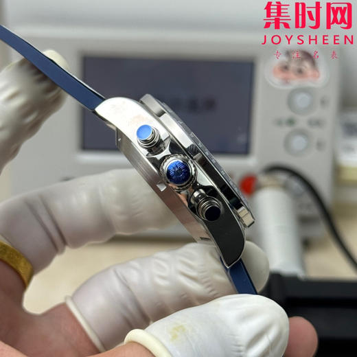 AF浪琴康卡斯计时系列 康卡斯悦动计时 男士腕表 胶带款 表径42mm 商品图6