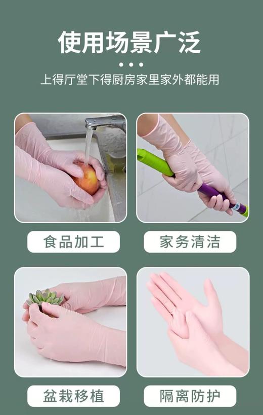 ManrubensMken丁腈手套，不是没有好手套，是你还没遇到，裸手体感30只装丁腈手套 商品图6